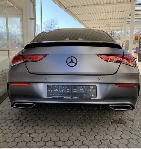 Heckspoiler für mercedes cla - mercedes,