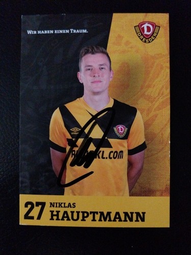 Autogrammkarte niklas - autogrammkarte,