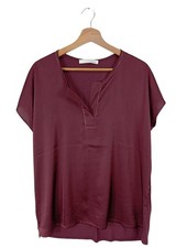 OUI Kurzarm-Bluse Damen Bluse