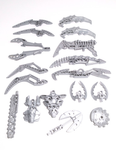 17x lego bionicle waffen set - 17x,