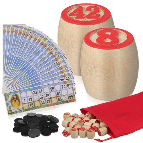 Russisches lotto spielset aus - russisches,