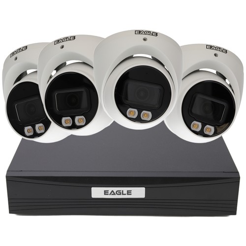 5mp kanal dvr 4 - 4, komplett