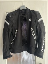 Rev'It Control Air H2O  -  Textiljacke Schwarz Weiss XL mit Innenjacke