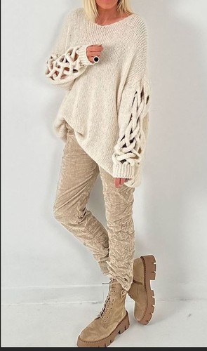Strickpullover mit zopfmuster - strickpullover,