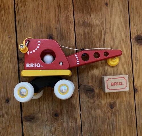 Brio holzspielzeug kran - holzspielzeug,