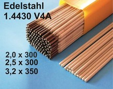 Schweißelektroden Edelstahl