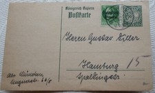 Postkarte königreich bayern - königreich,
