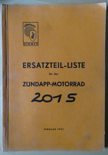 Original zündapp 201 s - original,