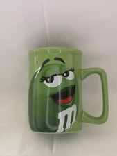 M&Ms Sammeltasse Grün Becher Tasse M&M Sammler Motiv Spruch 2010 