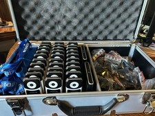 Retekess T130U Komplett-Set Ladekoffer, 30 Sender neuwertig