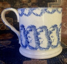 SCHÖNE KERAMIK BLAU & WEISS