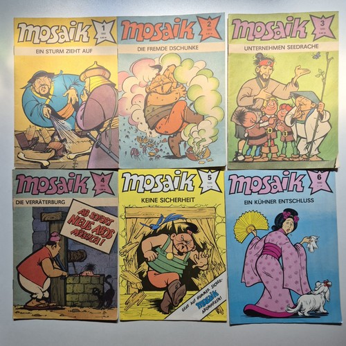 Mosaik ddr comic - ddr,