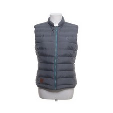 Daunenweste, Damen, Größe: L, Grau, Daune/Feder/Nylon/Polyester #tWr