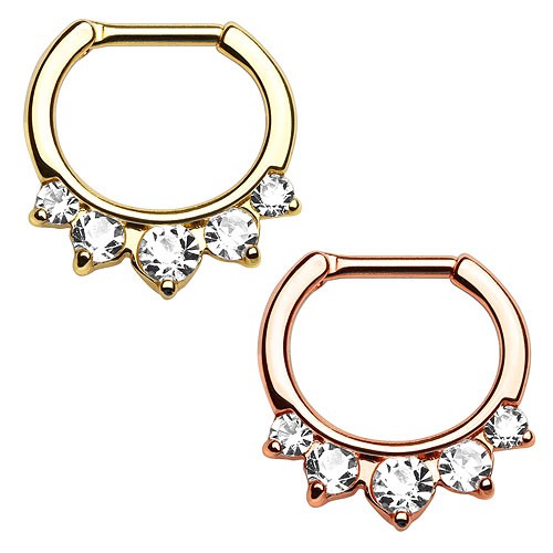 Septum piercing clicker schild - septum,