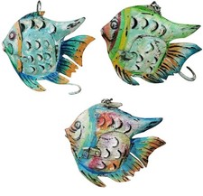 Deko-Metall-Fisch 17/13cm
