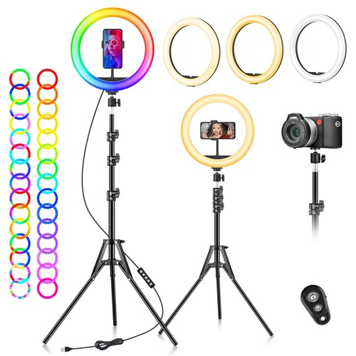 Led ringlicht mit stativ - ringlicht,