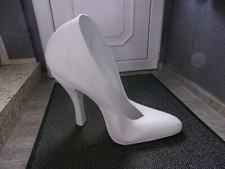 XXL Deko Schuh weiss  DAMENSCHUH 57cm x 63 cm x 20 cm