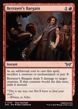 *MtG: 4x Betrayer's Bargain -