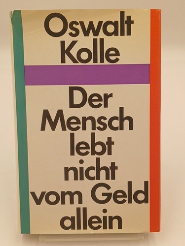 Der mensch lebt nicht - der, vom