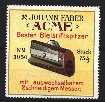 Reklamemarke johann faber - reklamemarke,