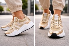 roberto cavalli sneaker Gold