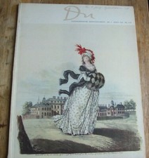 du 37 Themenheft MODE Frauenmode ua. Themen 3/1944 Schweizerische Monatsschrift