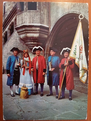 Postkarte 3044 nicht - , gelaufen