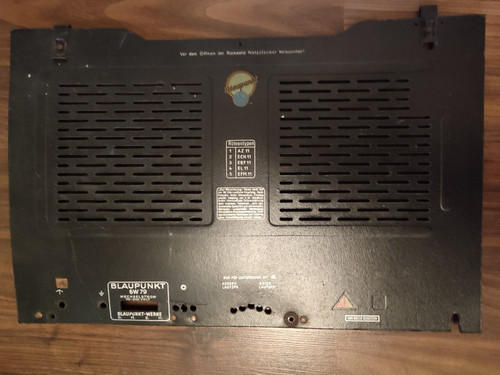 Blaupunkt 6w79 rückwand - 6w79,