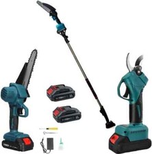 Mini Kettensäge Trimmer Set