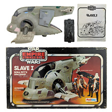 Star Wars Vintage 1980 Palitoy Slave-1 in Box 100% Original No Repro