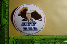 Alter Aufkleber Landmaschinen Traktoren RENTER MACCHINE AGRICOLE ORGIANO VI