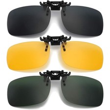 Clip-On-Sonnenbrille,2 PCS