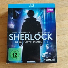 Sherlock - Staffel 1 & 2 -  Blu-ray - BBC - Benedict Cumberbatch Martin Freeman