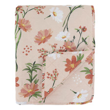 Aix Quilt mit Blumenmuster von