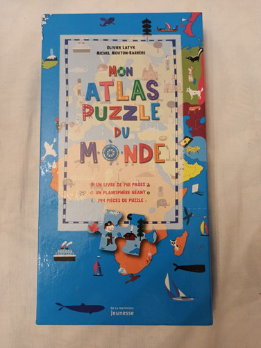 Mein atlas puzzle - puzzle, welt