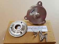 Nickel Silber Türgriff WC Schließer Rosette Griffe Türgriffe Türbeschlag T12N