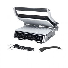 Genius Chef Kontaktgrill, Elektrogrill, Edelstahl für Sandwiches Steak, 6 tlg.