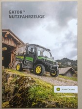 JOHN DEERE GATOR NUTZFAHRZEUGE Prospekt Traktor Bulldog Schlepper