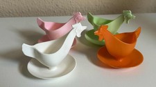4 DDR Eierbecher Eier Becher