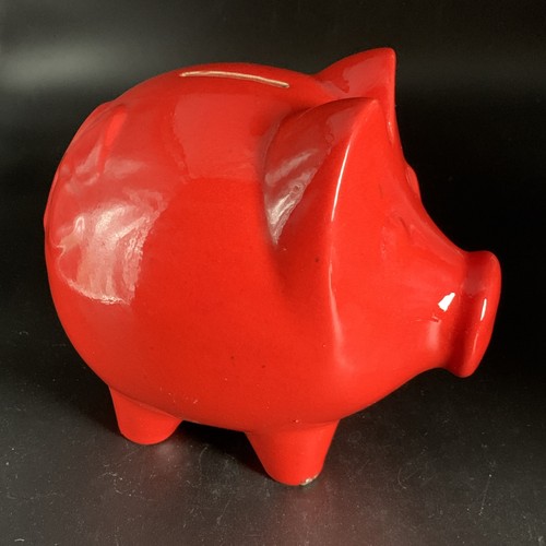 Vintage keramik sparschwein - vintage,