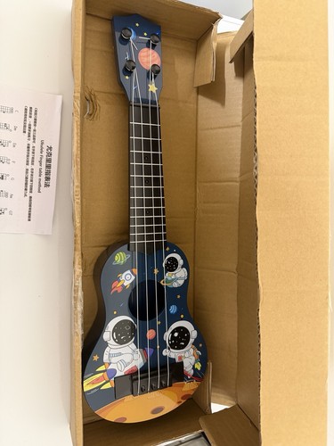 Sopran saitige ukulele blau - 4-saitige,