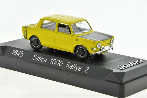 Simca 1000 rallye yellow - 2,