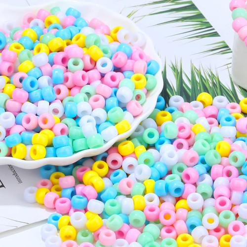 970 stück macaron pony beads - 970,
