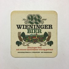 Bierdeckel "Wieninger" Mit
