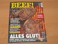 BEEF! Nr. 57 Männer kochen anders "ALLES GLUT!" Ausgabe 3/2020