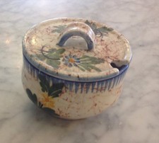 Zuckerdose Majolika Schramberg