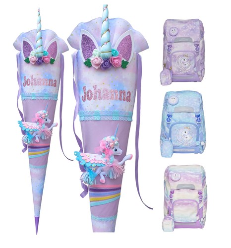 Schultüte passend unicorn - schultüte,