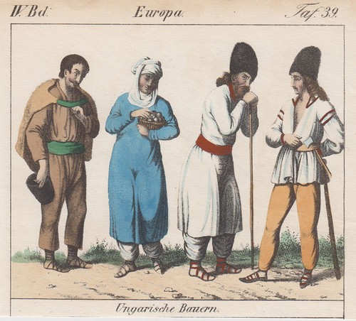 Ungarn tracht bauern - tracht,