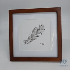 Classic by Casa Chic - Quadratischer Bilderrahmen - rustikales Braun - 25x25 cm 