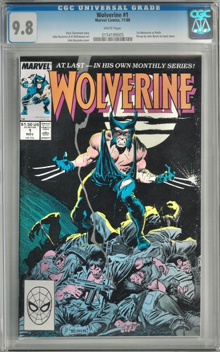 Wolverine cgc 8 - wolverine, 9.8